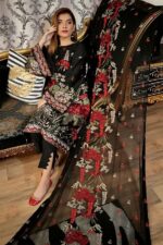 Bareeze - 3pcs Lawn  Embroidered With Chiffon Emb Dupatta - Anamta - Image 2