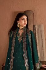 Batik - 3pcs Lawn Embroidered With Chiffon Emb Dupatta - 3340 - Image 2