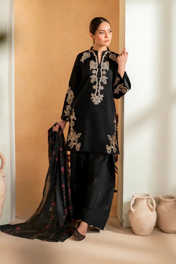 Untitled-design-12-35.jpg Iznik - 3pcs Lawn Embroidered With Indian Chiffon Printed Dupatta - 770 - Image 1