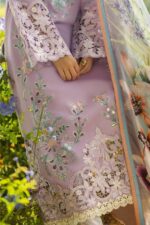 Mushq - 3pcs Chicken Lawn Emb With Diamond Printed Dupatta - 0570 - Image 5