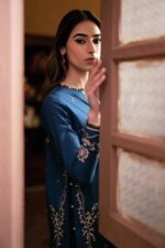 Maria B - 3pcs Lawn Embroidered With Diamond Printed Dupatta - 0542 - Image 4