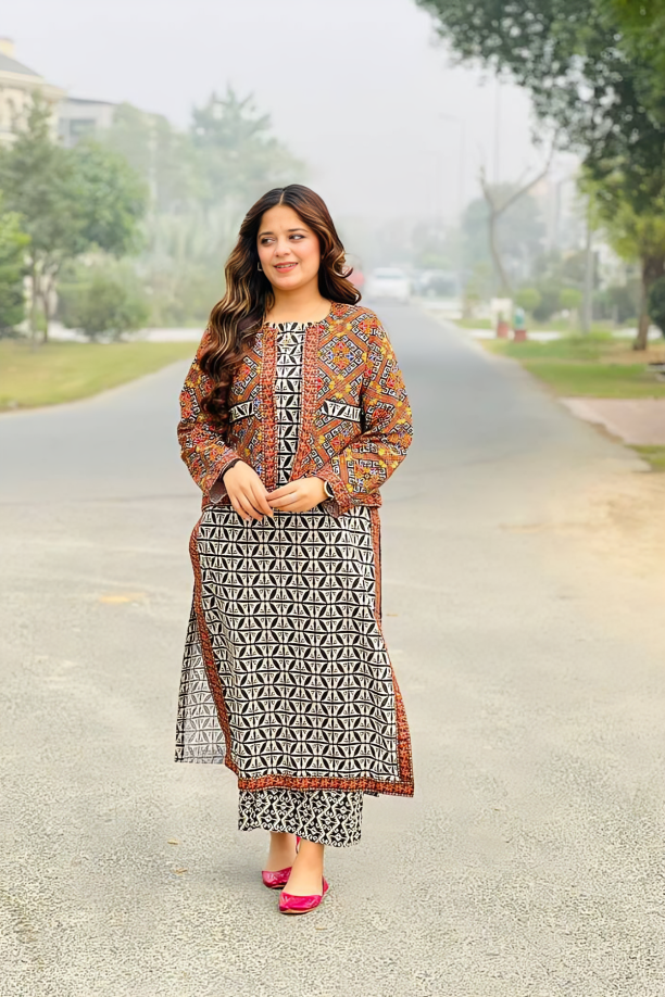 Untitled-design-2-6.png BAROQUE - 3PCS LAWN PRINTED – WOMEN’S – UNSTITCHED - Image 1