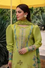 Rang Rasiya - 3pcs Chicken Kari Lawn Emb With Ready To Wear Tarkashi Dupatta - 184 - Image 4