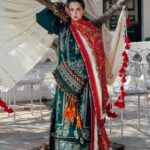 Hussain Rehar - 3pcs Lawn Emb With Diamond Printed Dupatta - 1266