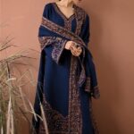 Batik - 3pcs Lawn Emb With Chiffon Emb Dupatta - 3261