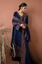 Batik - 3pcs Lawn Emb With Chiffon Emb Dupatta - 3261