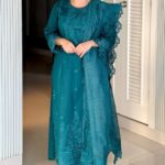 Urge - 3pcs Lawn Embroidered With Ready To Wear Khaadi Net Dupatta - 759