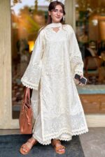 Sahane Luxury Chicken Kari 3pcs Lawn With Ready To Wear Dupatta- 758 - Image 8