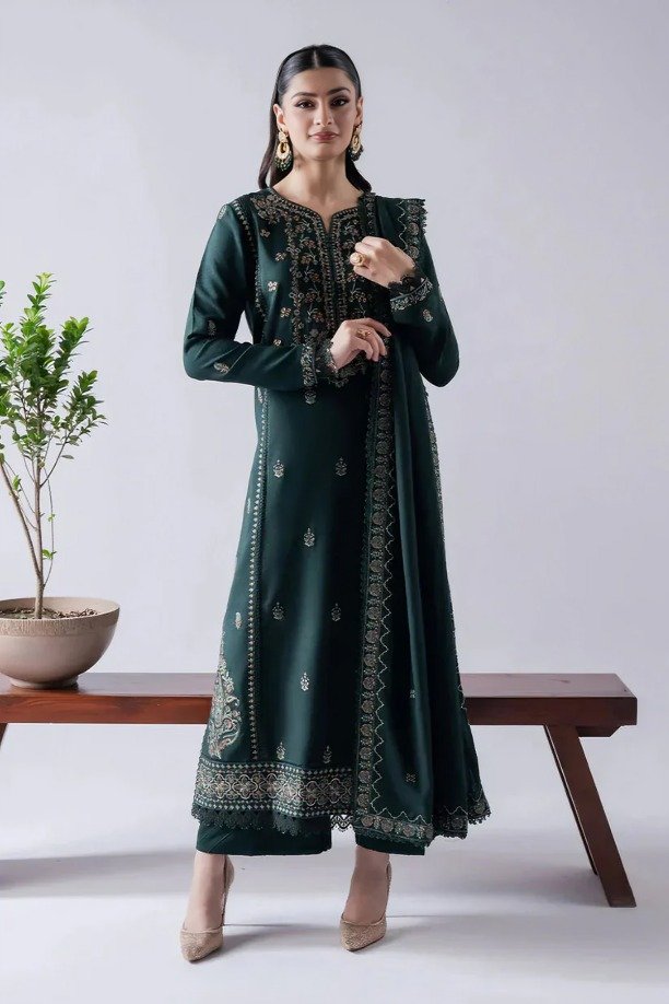 httpsdivinjaipur.comproductsdastaan-e-neelum-a-royal-chronicle-woven-in-midnight-and-gold-suit-41-20.jpg Asim Jofa - 3pcs Lawn Embroidered With Chiffon Emb Dupatta - 3374 - Image 1
