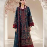 Asim Jofa - 3pcs Lawn Emb With Chiffon Emb Dupatta - 51211