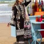 Sahane 3pcs Lawn Embroidered With Diamond Printed Dupatta - 51201