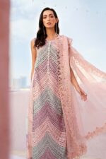 Premium Chicken Kari Eid Collection With Ready To Wear Dupatta - 919 - Image 3