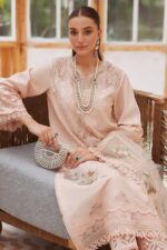 Chrimson - 3pcs Chicken Kari Lawn With Ready To Wear Dupatta - 7318 - Image 4