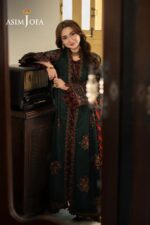 Asim Jofa - 3pcs Lawn Embroidered With Chiffon Emb Dupatta - 937 - Image 4