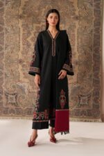 Batik - 3pcs Lawn Emb With Diamond Printed Dupatta - 0105