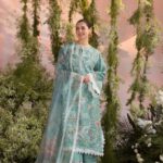 Sobia Nazir - 3pcs Chicken Kari Lawn Emb With Diamond Printed Dupatta - 51216