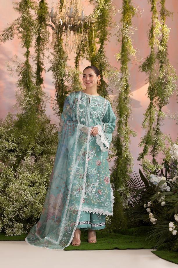 httpsdivinjaipur.comproductsdastaan-e-neelum-a-royal-chronicle-woven-in-midnight-and-gold-suit-44-33.jpg Sobia Nazir - 3pcs Chicken Kari Lawn Emb With Diamond Printed Dupatta - 51216 - Image 1