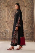 Batik - 3pcs Lawn Emb With Diamond Printed Dupatta - 0105 - Image 2